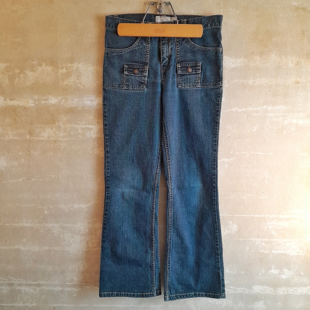 493a. blue vintage Levi Strauss Signature square pocket denim 90s y2k jeans, 14
